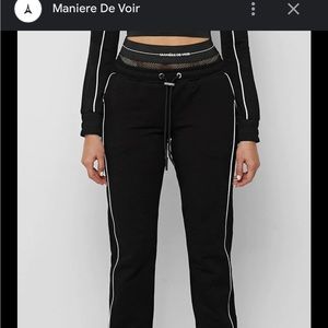 Brand new Maniere de Voir joggers never worn with tags